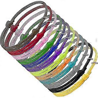 Newborn Puppy Collar 12 Pack Adjustable 6.5-10.5cm Soft Polyester Pet Identification Collars for Puppies Kittens Small Animals