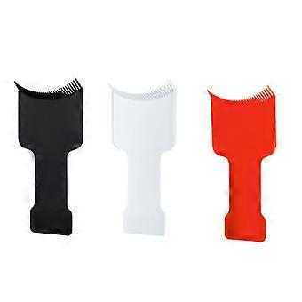 Salon Hairdressing Tool Hair Dying Board for Coloring 2Pcs Black