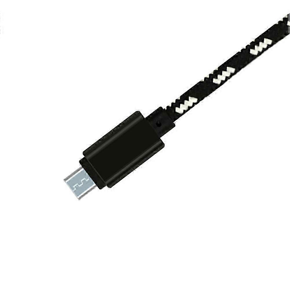 Usb Charging Cord Micro Usb Data Sync Charging Cable For General Users 3 Meters Black 1Set
