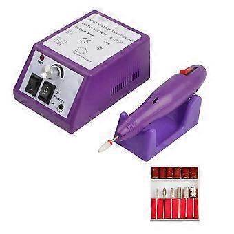 Low-Noise Adjustable-Speed Nail Drill For Acrylic Gel Dip Powder