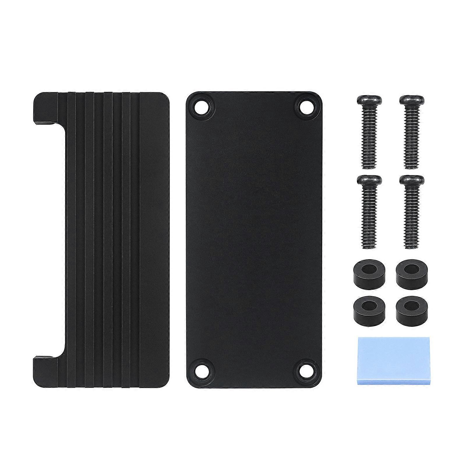 Aluminum Cooling Case Kit for 3W Development Boards, Two-Piece Grooved Housing for Desk Projects and Hardware Testing Multicolor