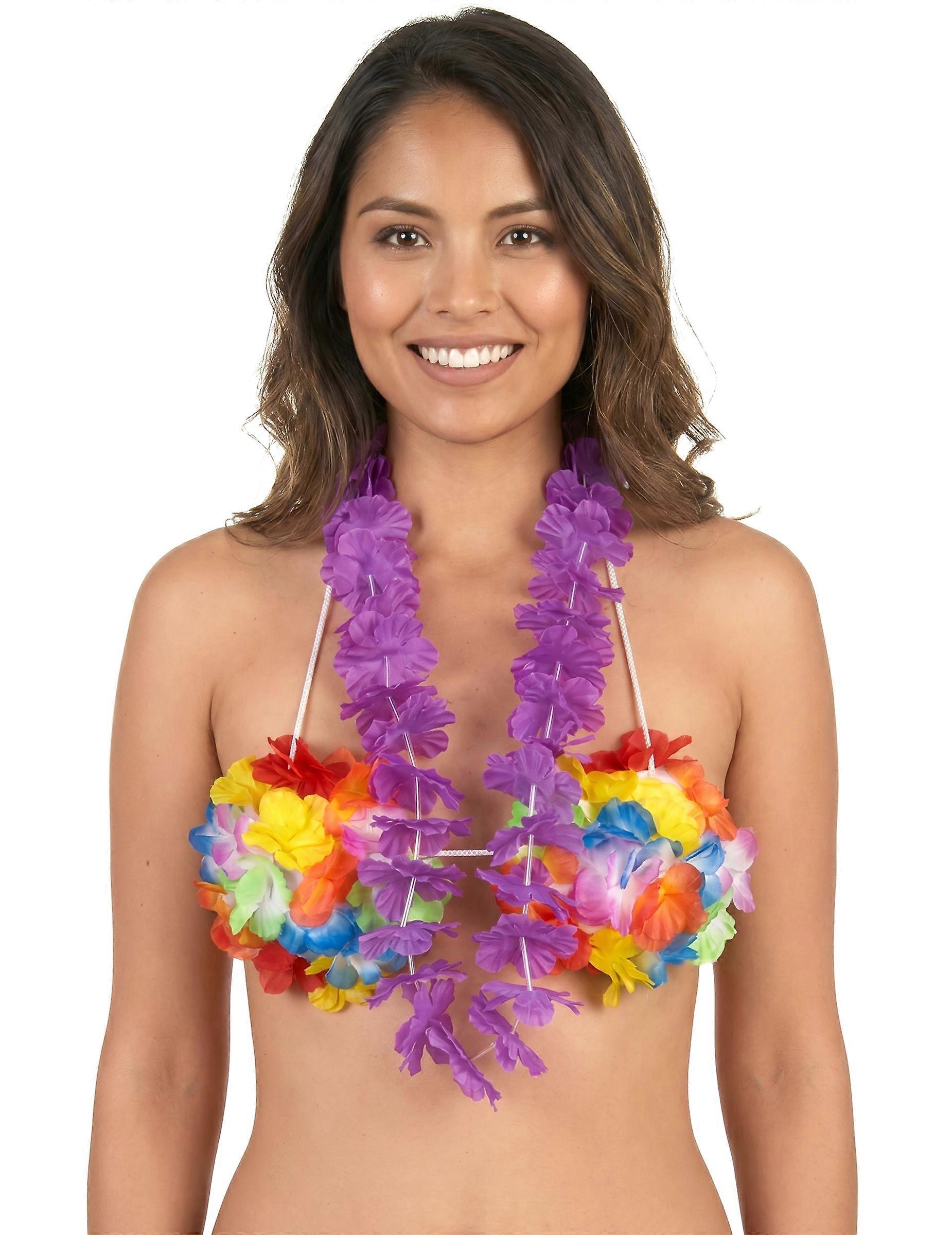 Purple Hawaiian Necklace