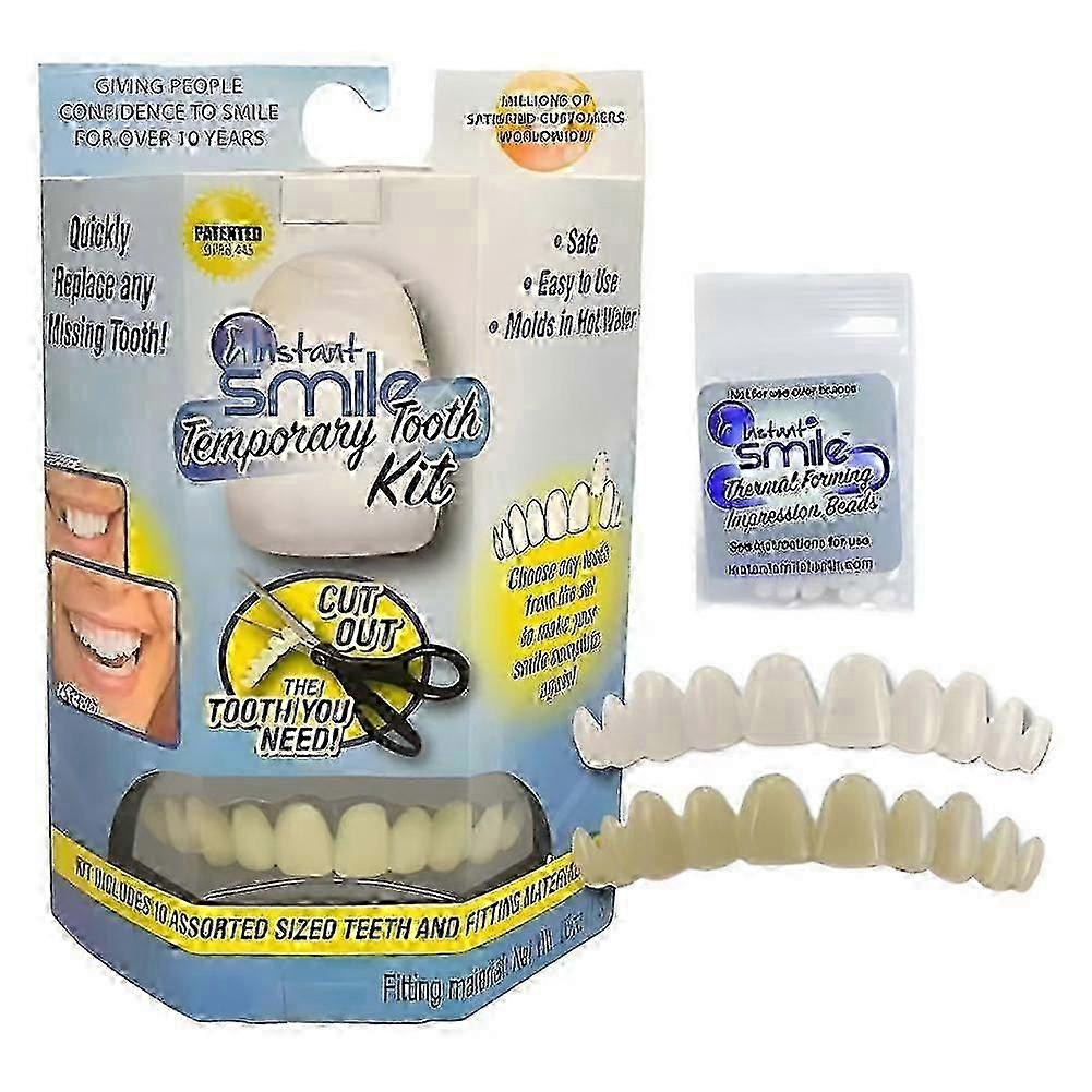 MULTI-SHADE INSTANT Temporary SMILE TEMPORARY REPLACEMENT TEETH KIT