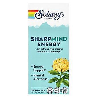 Solaray, SharpMind™ Energy, 30 Vegcaps