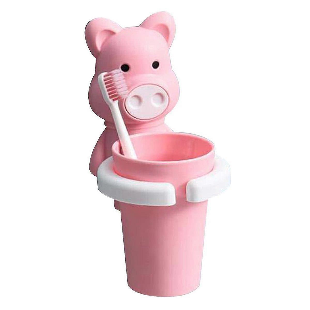 Wall-Mounted Suction Toothbrush Holder, Space-Saving, Safe Material