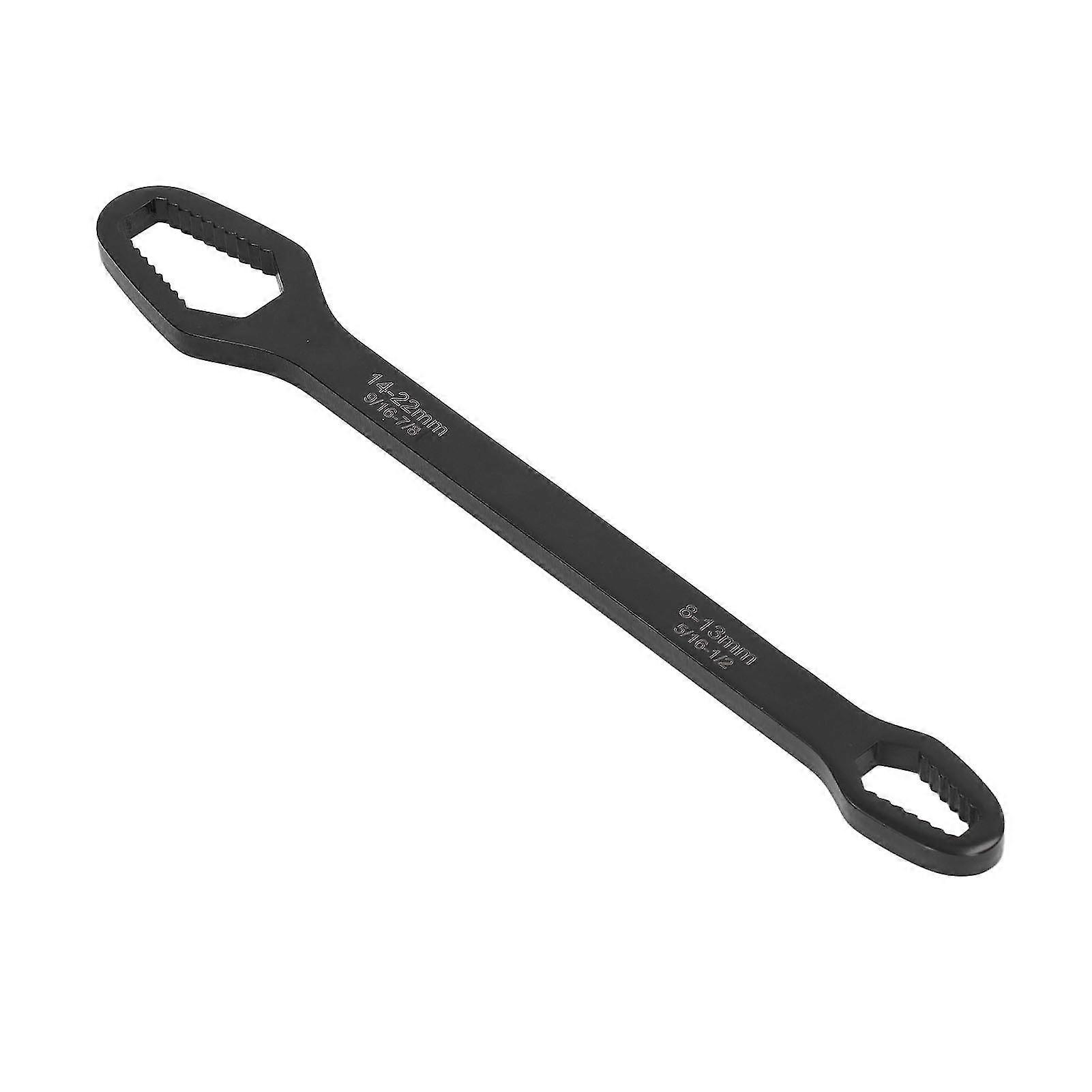 Precision Dual-End Steel Wrench