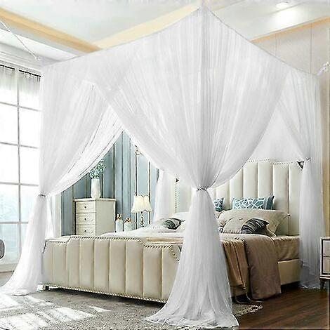Versatile Elegant Light-Blocking Bed Canopy