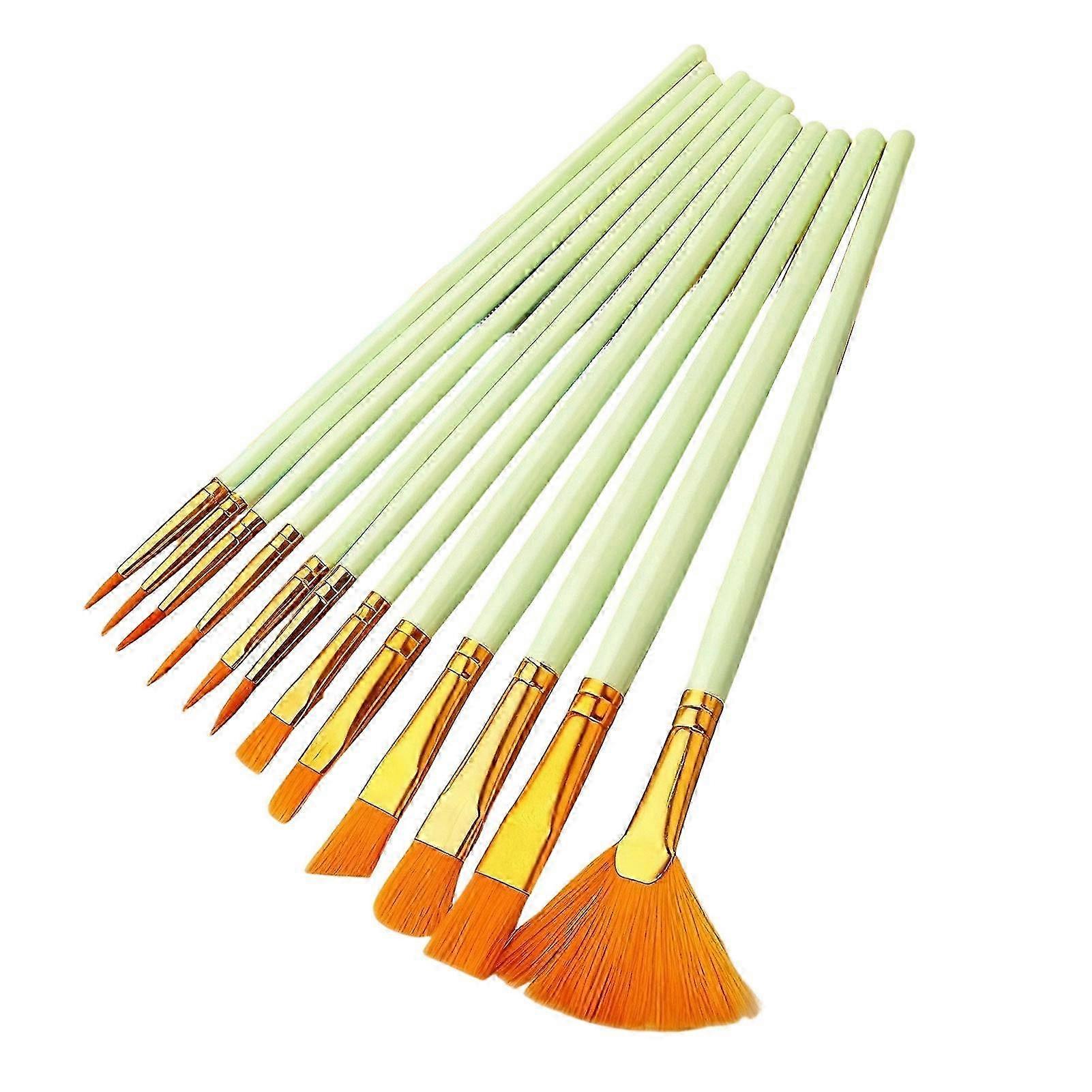 Nylon Paint Brush Set 12pc