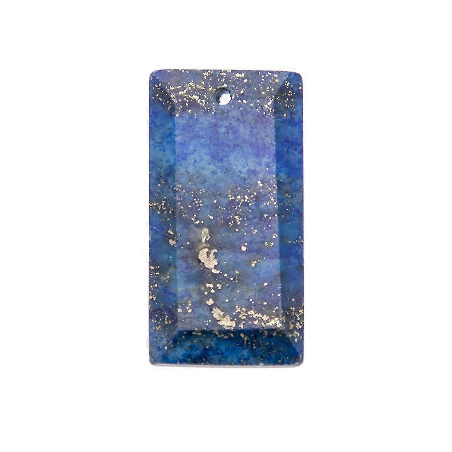 Natural Lazuli Pendants Rectangle 25mm