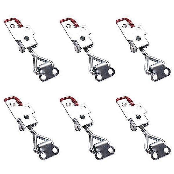 6pcs Pull Latch Clamp Adjustable Toggle Clamp 150kg 330lbs Holding Capacity