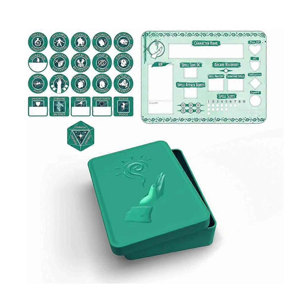 WIZARD Gale Force 9 Dungeons and Dragons Roleplaying Games Class Token Set