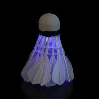 2024 1Pc Lighting Badminton Dark Night Colorful Led Lighting Sport Badminton Light Spot Shuttle Cock Accessories Shuttlecock