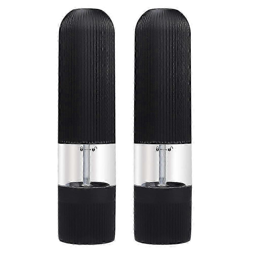 Electric Pepper Grinder And Salt Mill , With Light Adjustable Tw