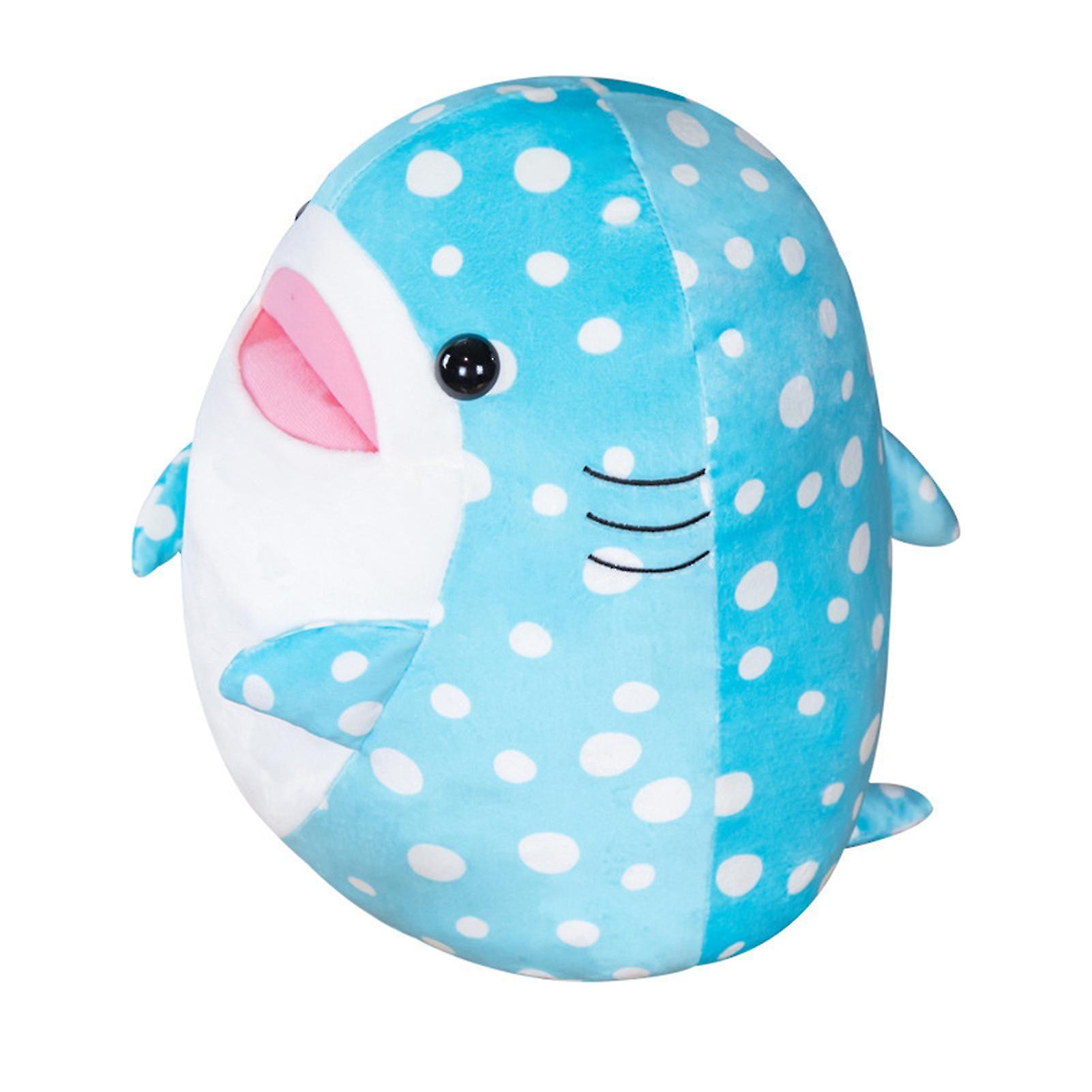 Super Cute Whale Plush Toy Soft Cartoon Stuffed Doll Throw Pillow For Home Living Room Bedroom New