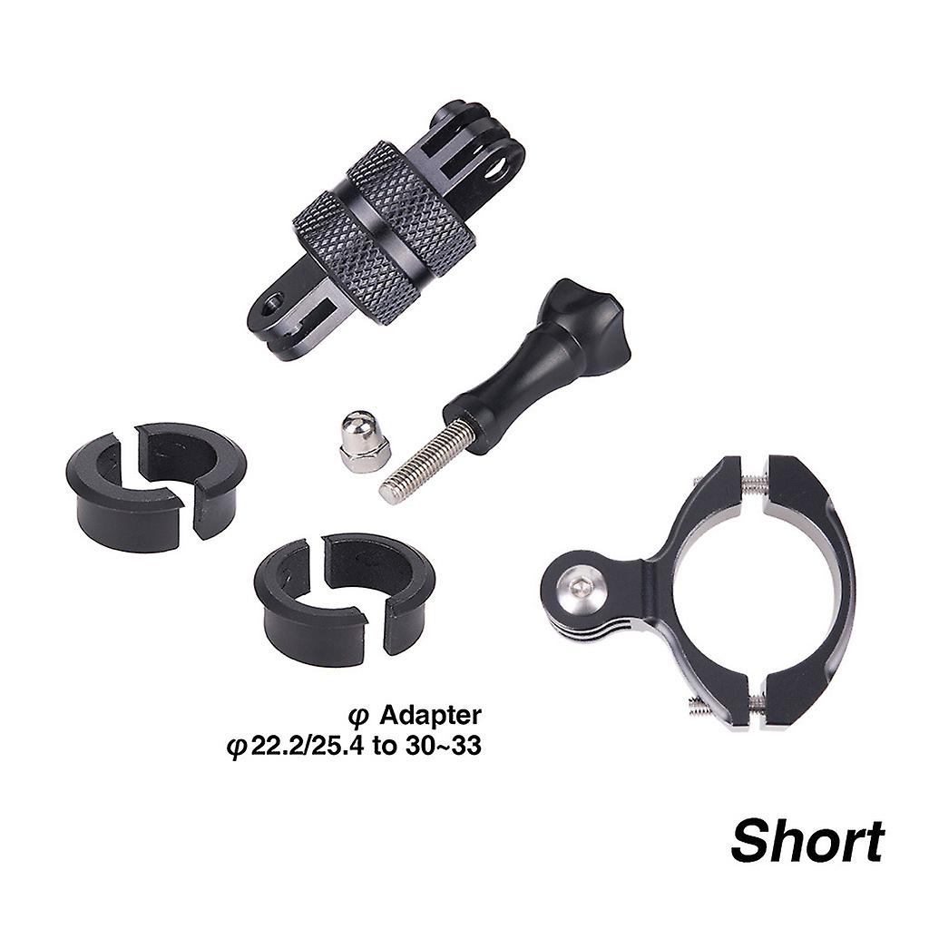 ركوب الدراجات للمقعد آخر المشبك قوس الدراجة دراجة المقود جبل كليب سبائك الألومنيوم 360 حامل الكاميرا القابلة للتدوير