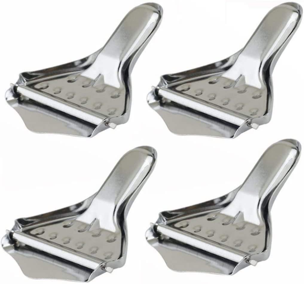 4 Pack Handheld Stainless Steel Lemon Squeezer/Citrus Squeezer