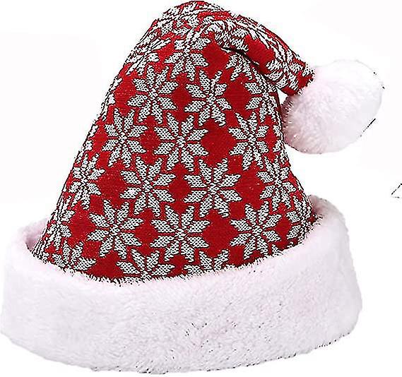 Snowflake Winter Adult Hat