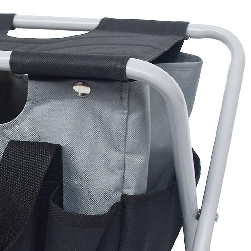 Portable Outdoor Folding Chair Multi-Functional Fishing Camping Garden Foldable Stool