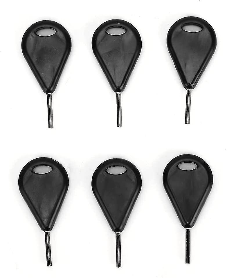 Surfboard Fin Key Plastic Handle Light Weight 6 Pcspack Surfing Equipment For Surf For Surfboard