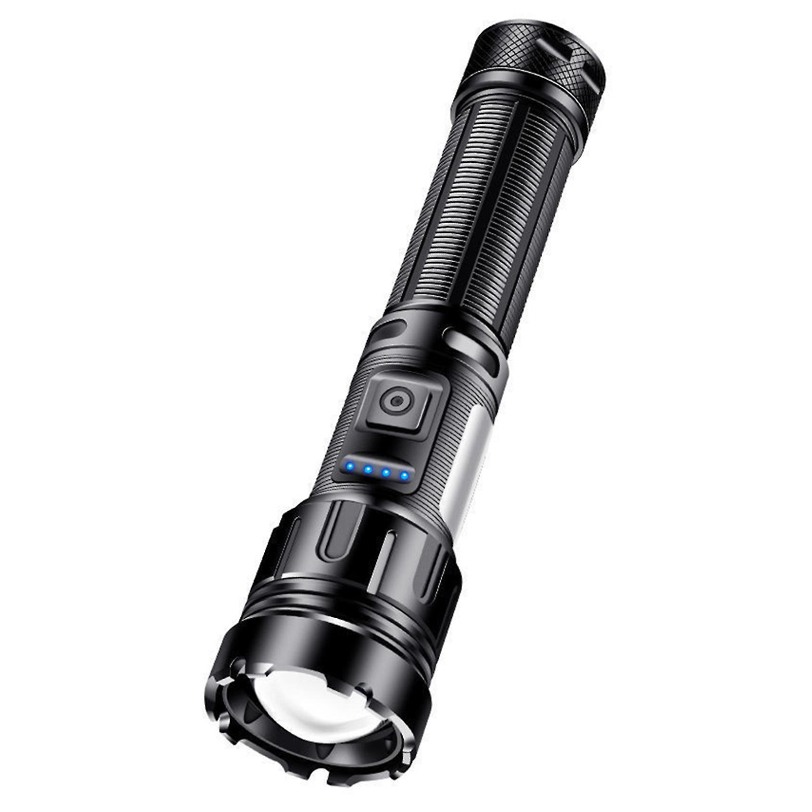 Telescopic Powerful Flashlight Portable Emergency Flashlight Zoom Long-range Flashlight