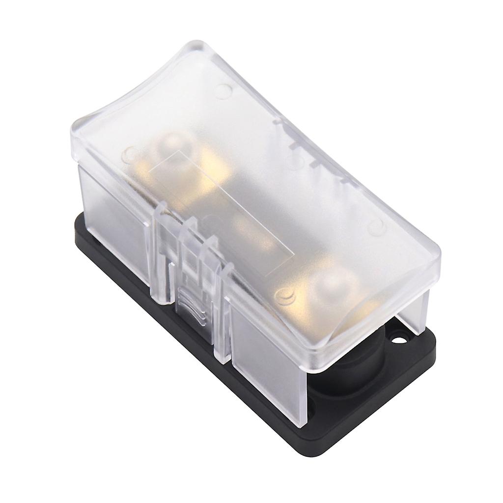 Inline ANL Fuse Block ANL Fuse Holder for Car Truck Audio- and Video System