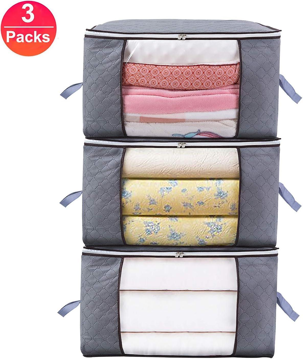 3-pack bedding organizers for neat organization