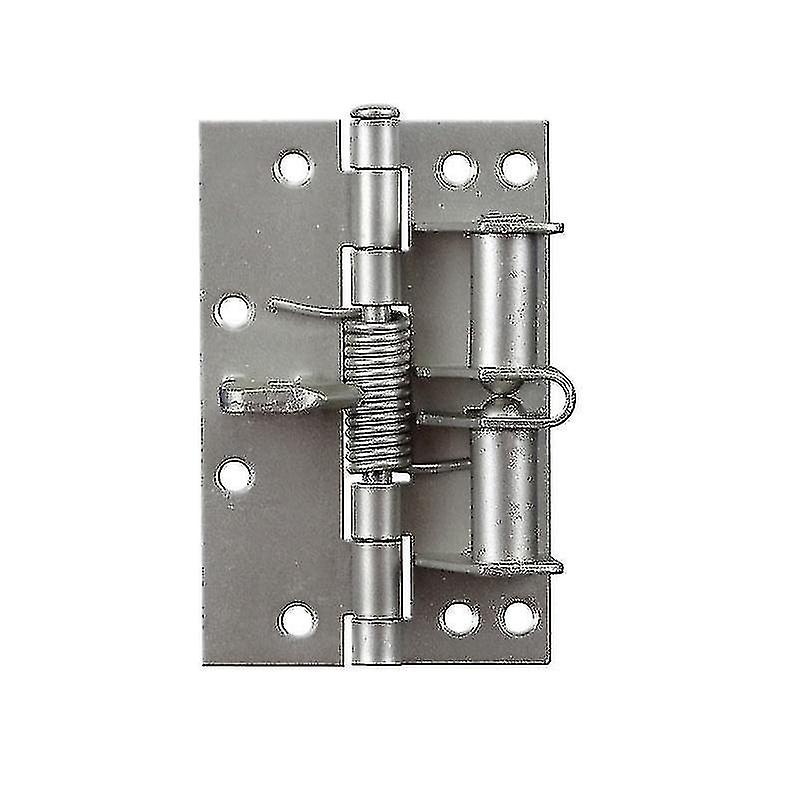 Automatic Closing Hinge Spring Hinge High Elastic Door Sand Door Spring Positioning, Silver