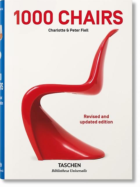 1000 Chairs. Revised And Updated Edition by TASCHEN Hardback Book