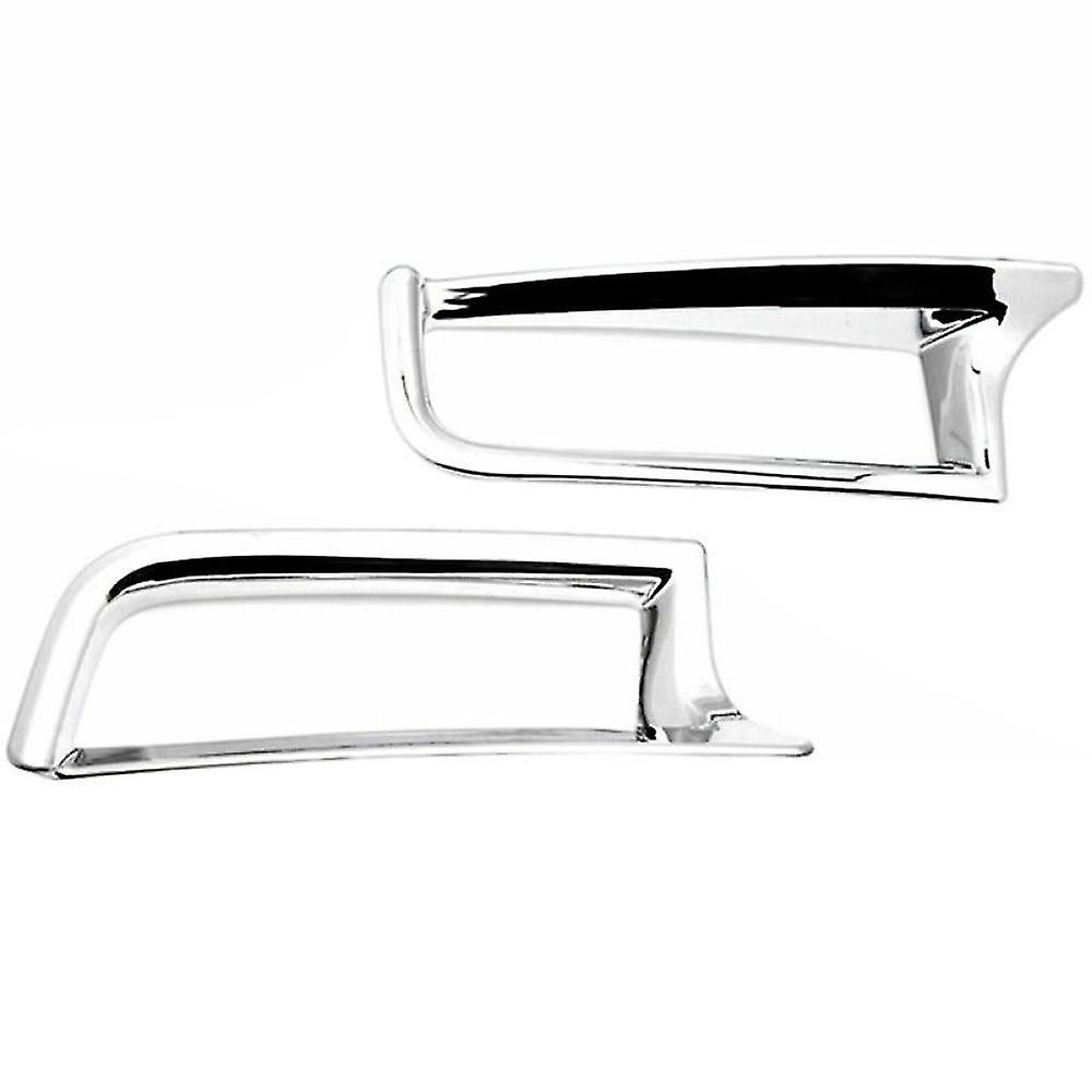 For Cr-v 2015 2016 Chrome Rear Tail Fog Lights Lamp Frame Cover Trim