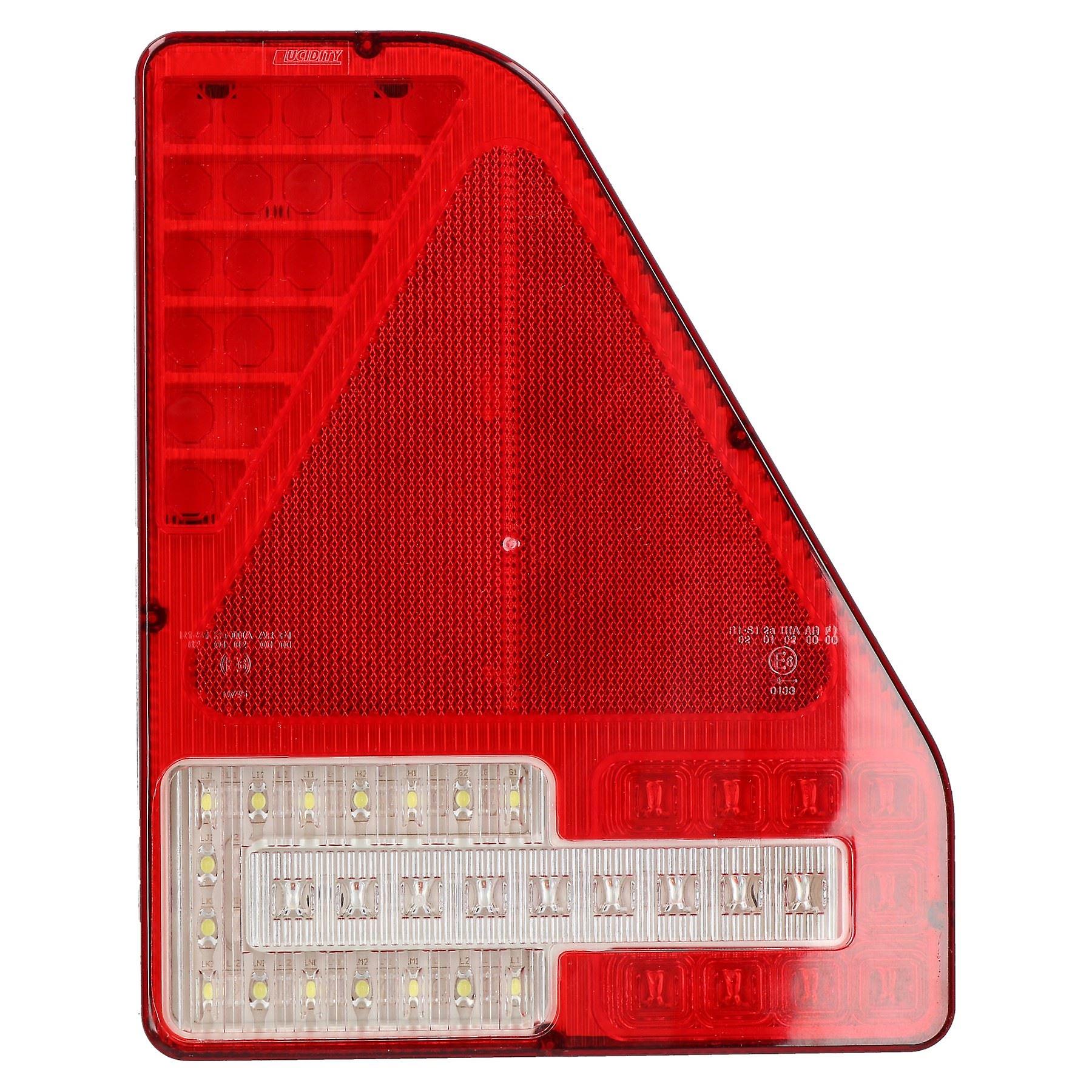 Indespension LED Rear Right Hand Light for Euro Trailers with 5 Pin Plug
