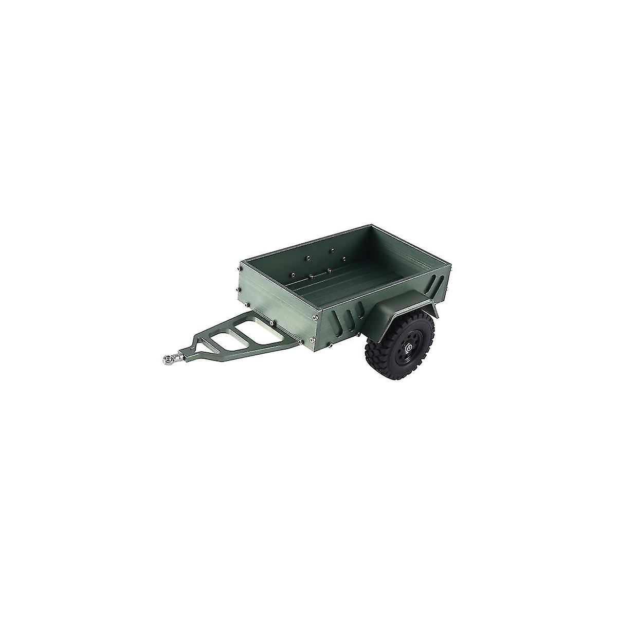 Rimorchio in metallo Cargo Carrier per Trx4M Axial Scx24 1/18 1/24 Rc Crawler Car Upgrade Parts Access