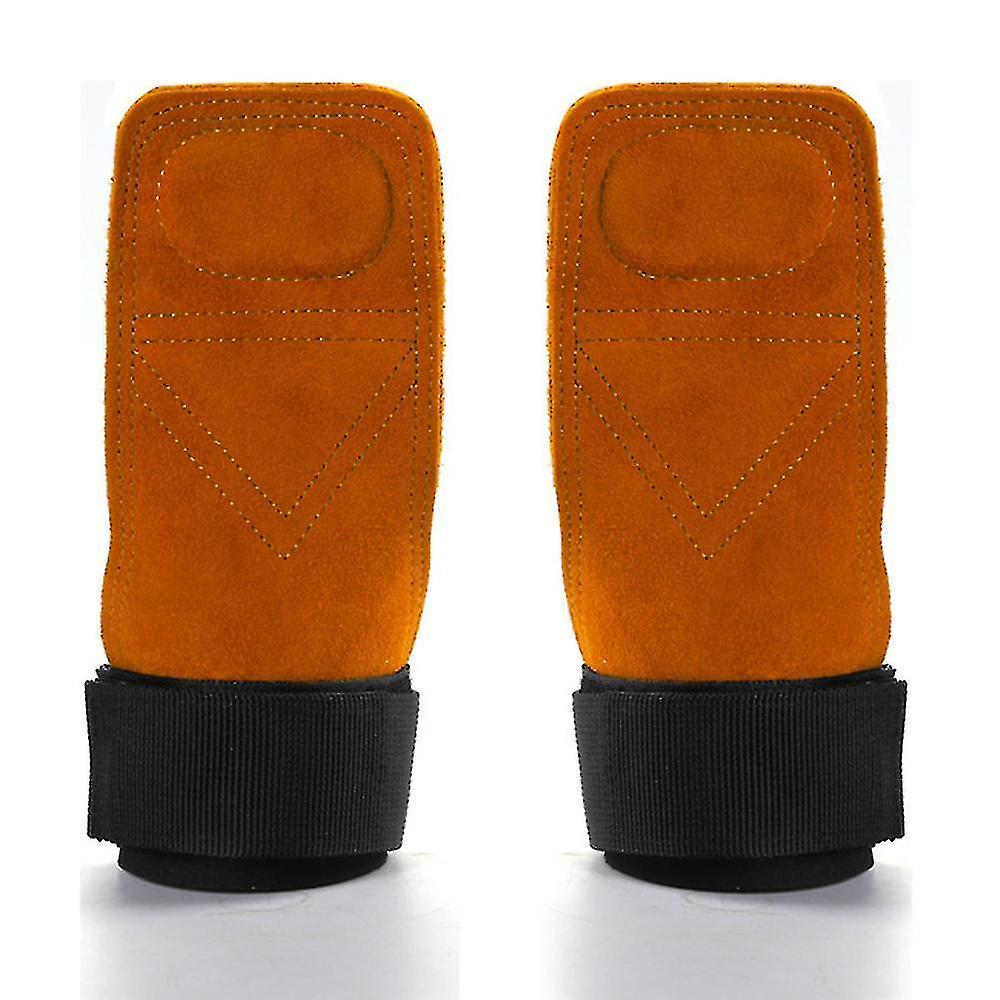 Weight Lifting Hand Grips Workout Pads With For Lifting Pull Up Fitness Gym