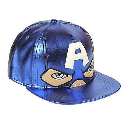 Captain America premium cap size metallinen