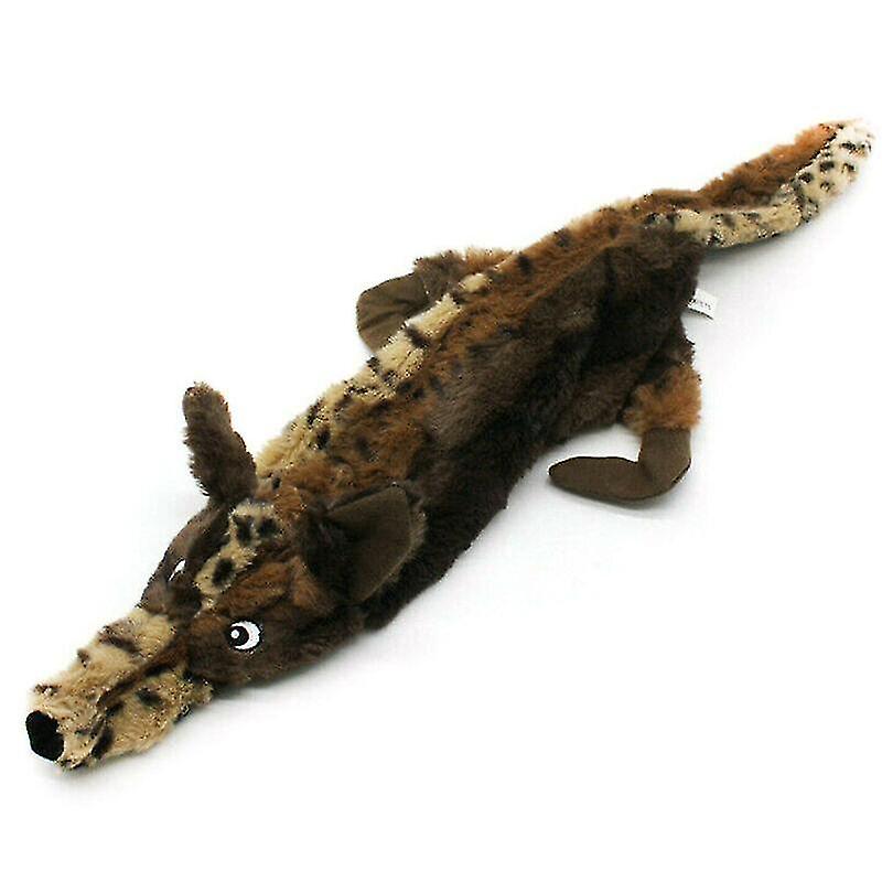 Dog Toys Wolf No Stuffing Plush Puppy Toy Indestructible Pet Puppy Sound Chew Squeaker Squeaky