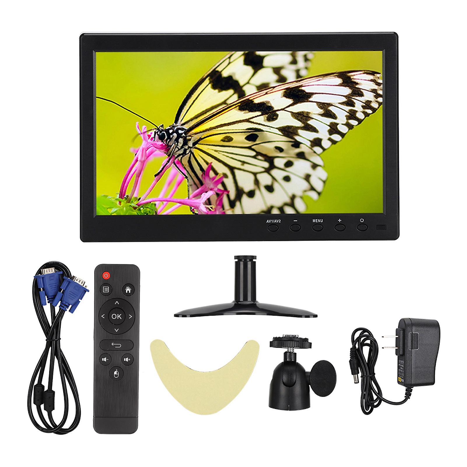 10.1 inch 1080p HD Widescreen LCD Monitor with HDMI/VGA/BNC/AV Inputs (100-240V)