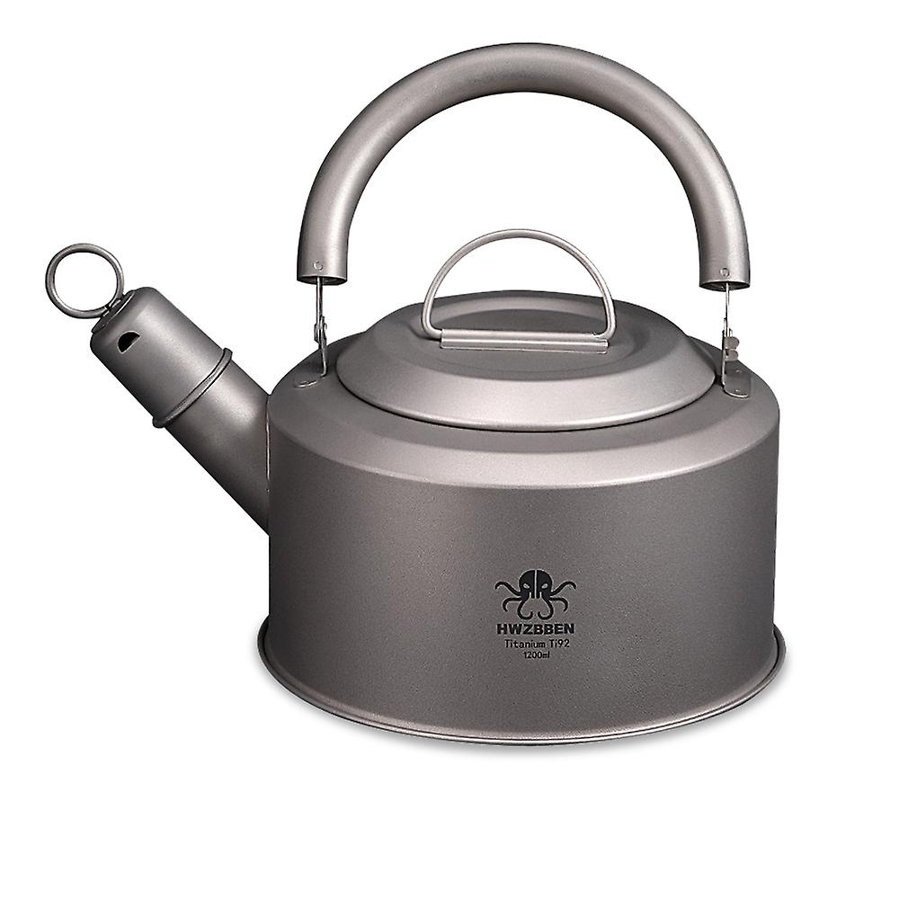 Outdoor Camping Titanium Tea Pot Portable Tea Pot Coffee Pot