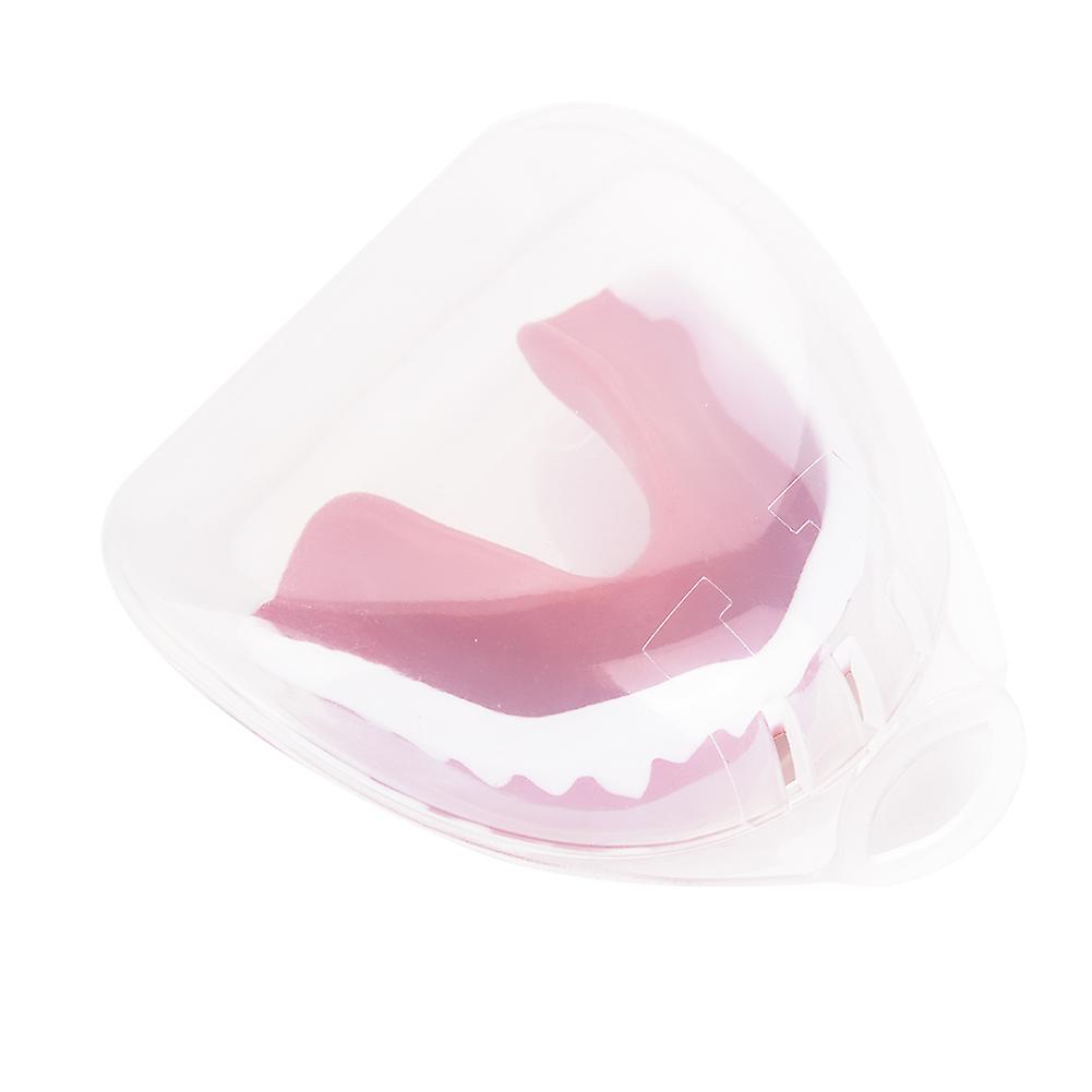 Professional Mouth Guard, Mouthguard, Gum Guard, Protective Tool for Karate and Boxing, Red and White