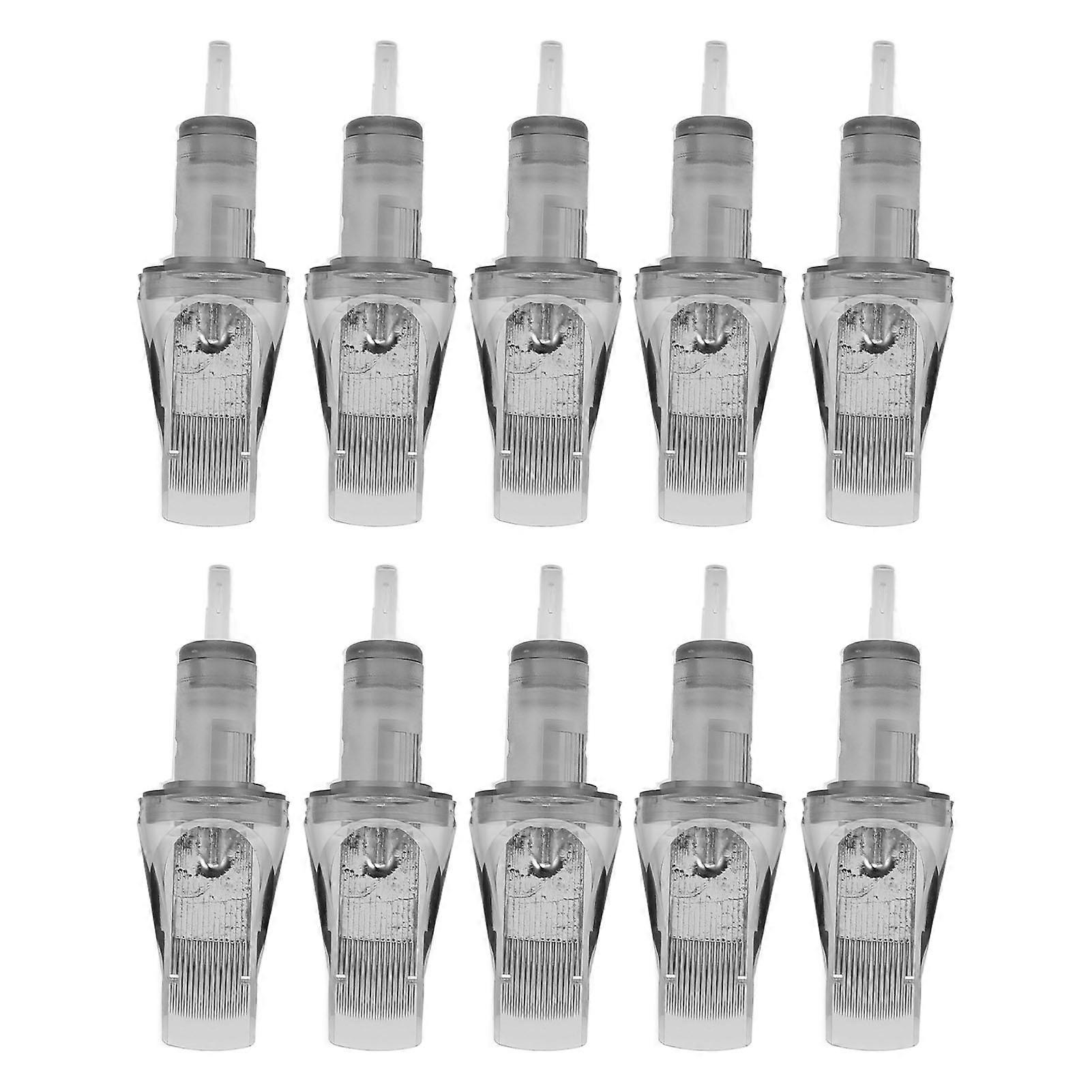 10pcs Microblading Replacement Needle Stainless Steel 0.35mm Precise Fast Coloring Shading Cartridges Needles 1229RM