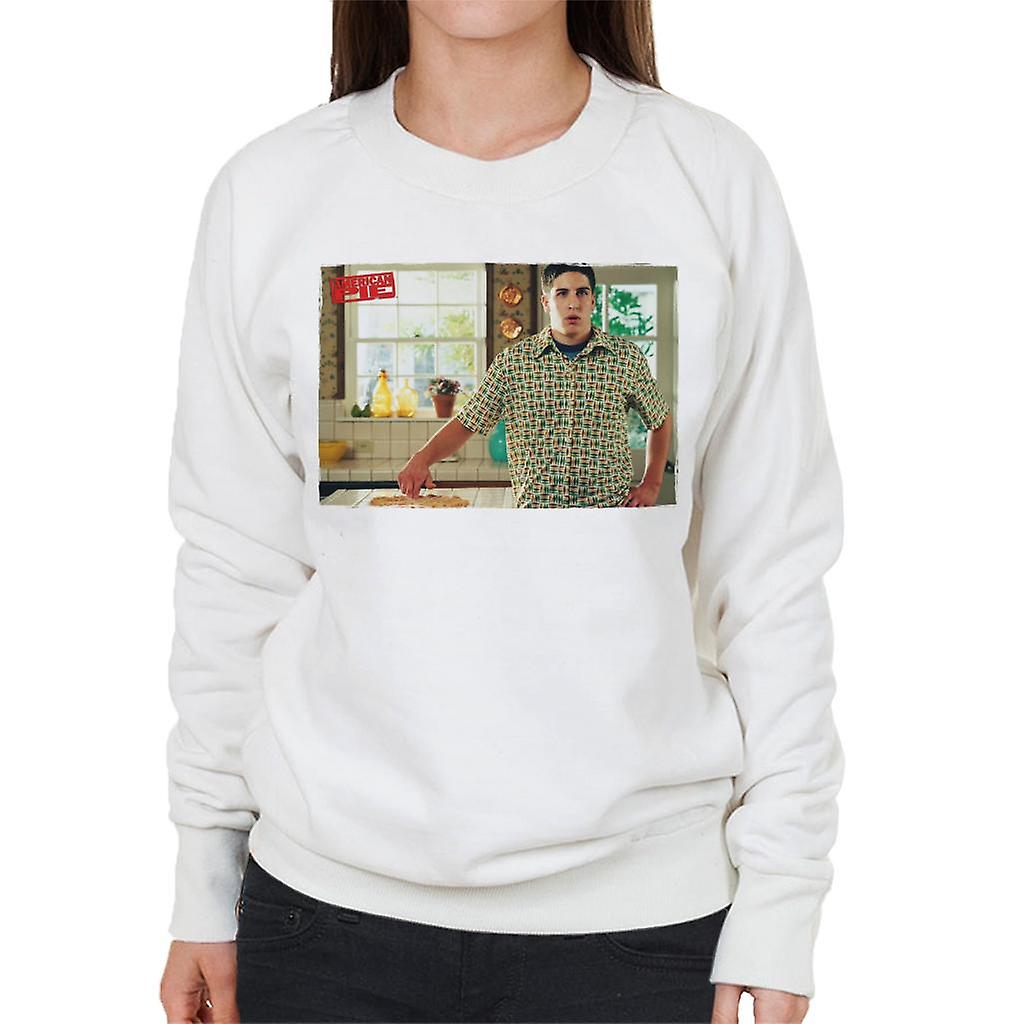 American Pie Jim Touches Pie Women's Sweatshirt