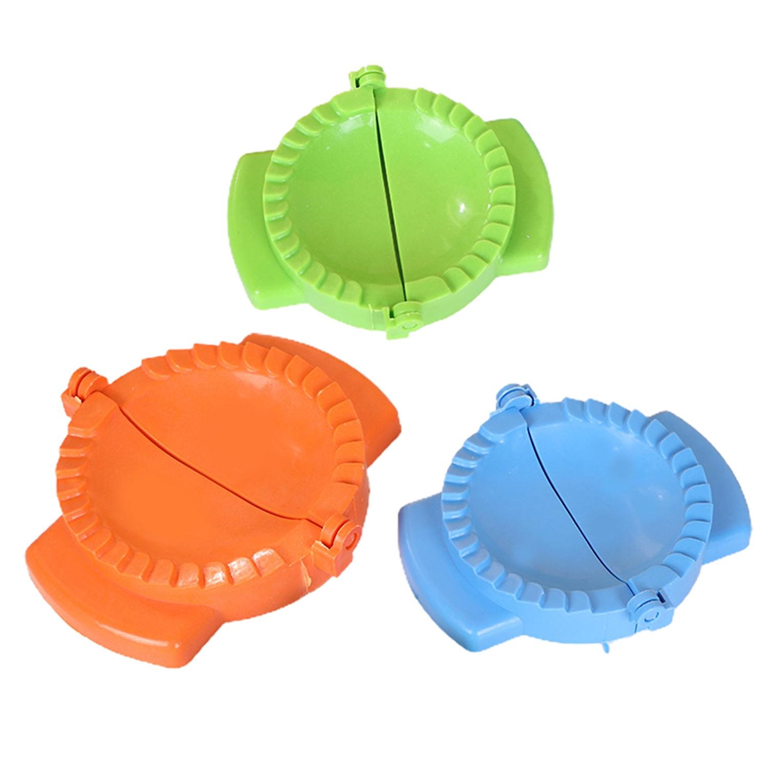 3Pcs/Set Dumpling Cutter Labor-Saving Anti-Corrosion Plastic Handmade Dumpling Press Tool Kitchen