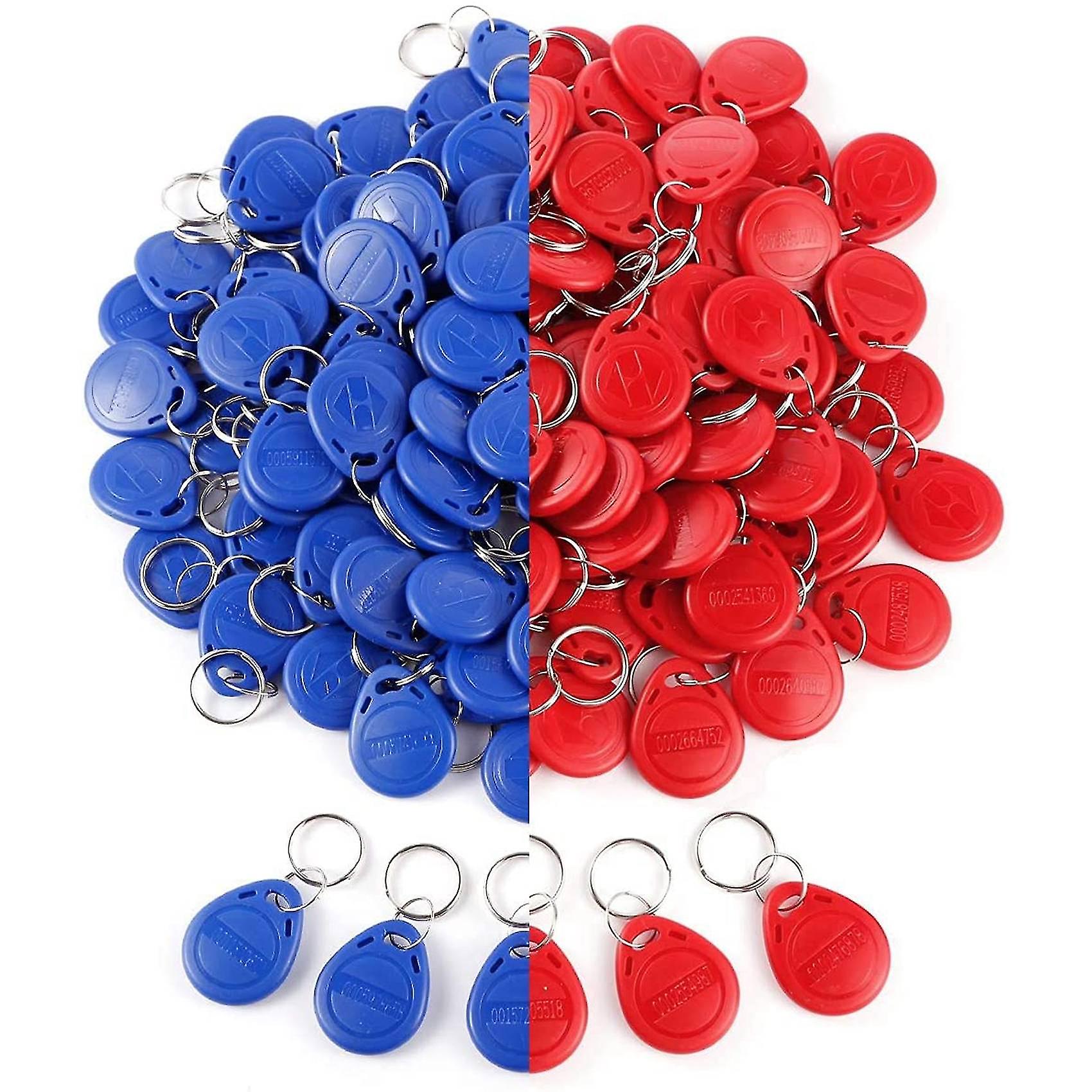 50pcs 125 Khz Proximity Id Card Rfid Keyfob Access Control Key For Door Entry Access Control System Tk4100-A1