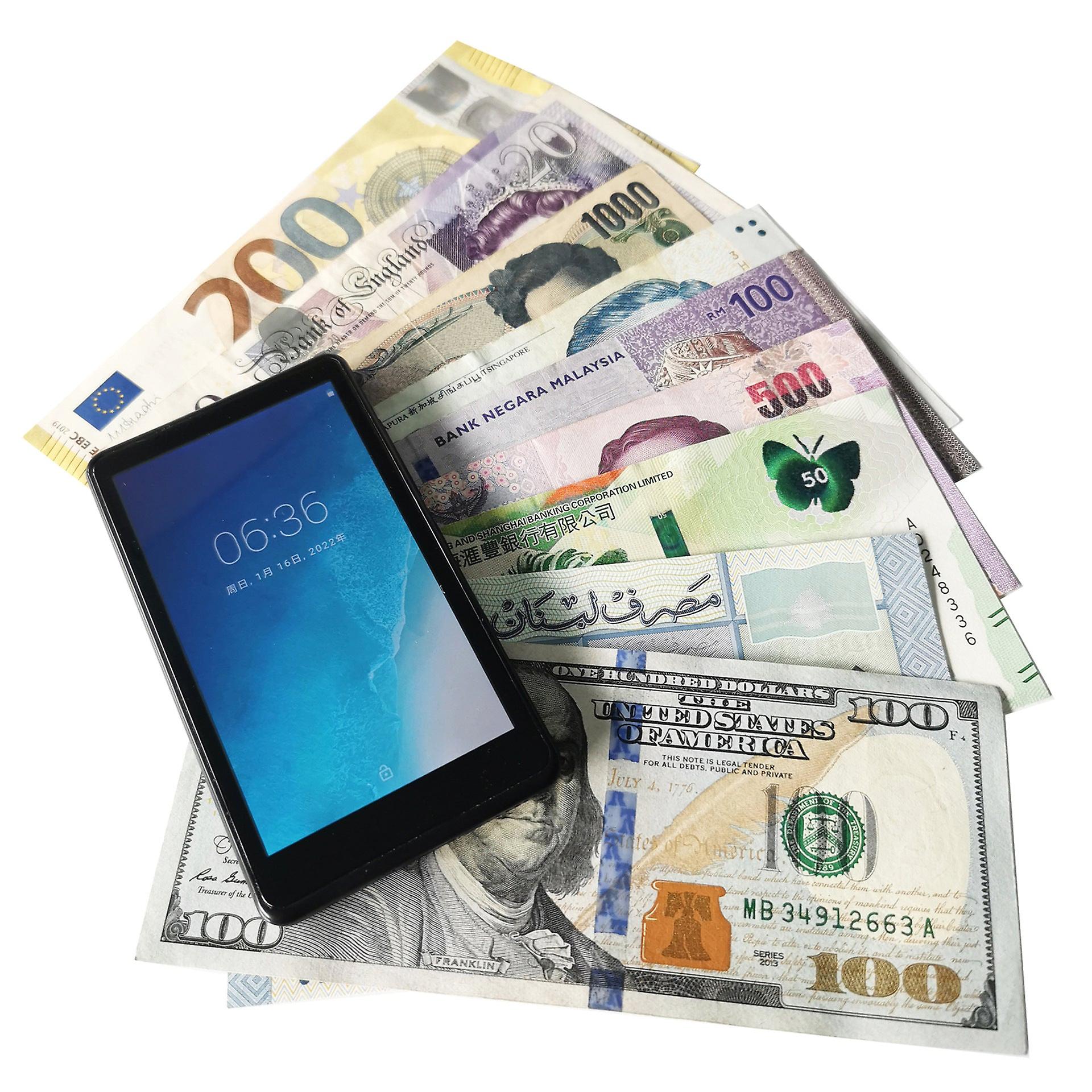 Infrared Camera, Multi Country Currency Verification Machine, Mini Small Bill Discriminator, Touch Screen V300