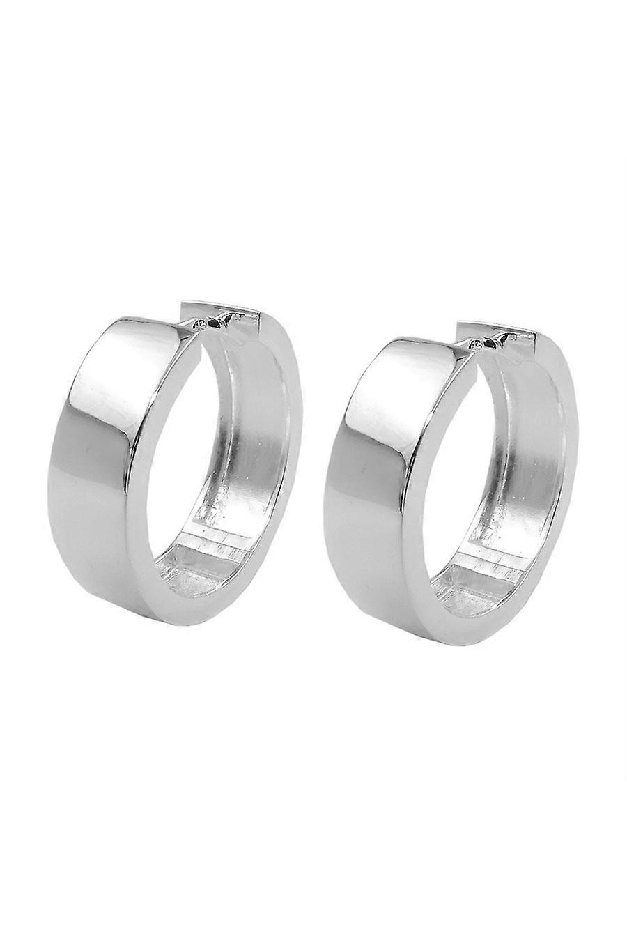 Hoop Earrings 19,5x6mm Silver 925 - Gl93969