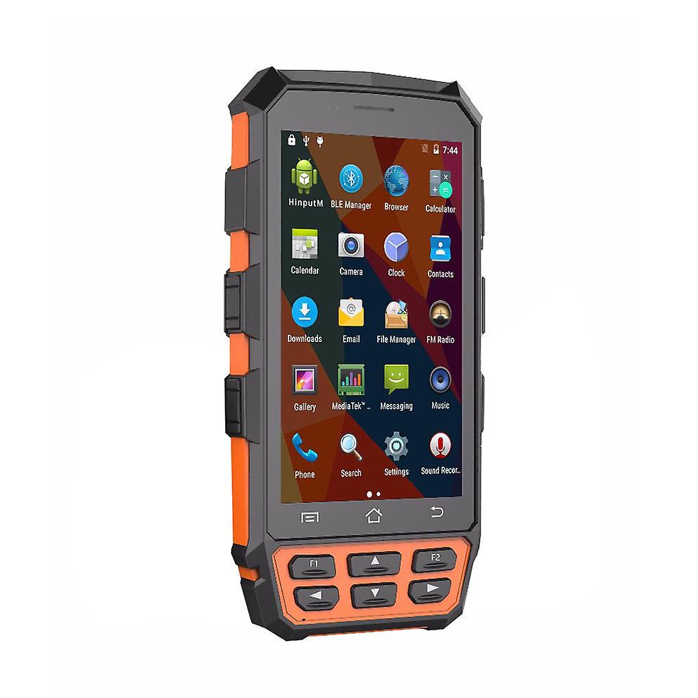 Android Handheld Pdas 1d 2d Barcode Scanner Wifi Bt Gps 4g Lte Red Industrial Data Collector