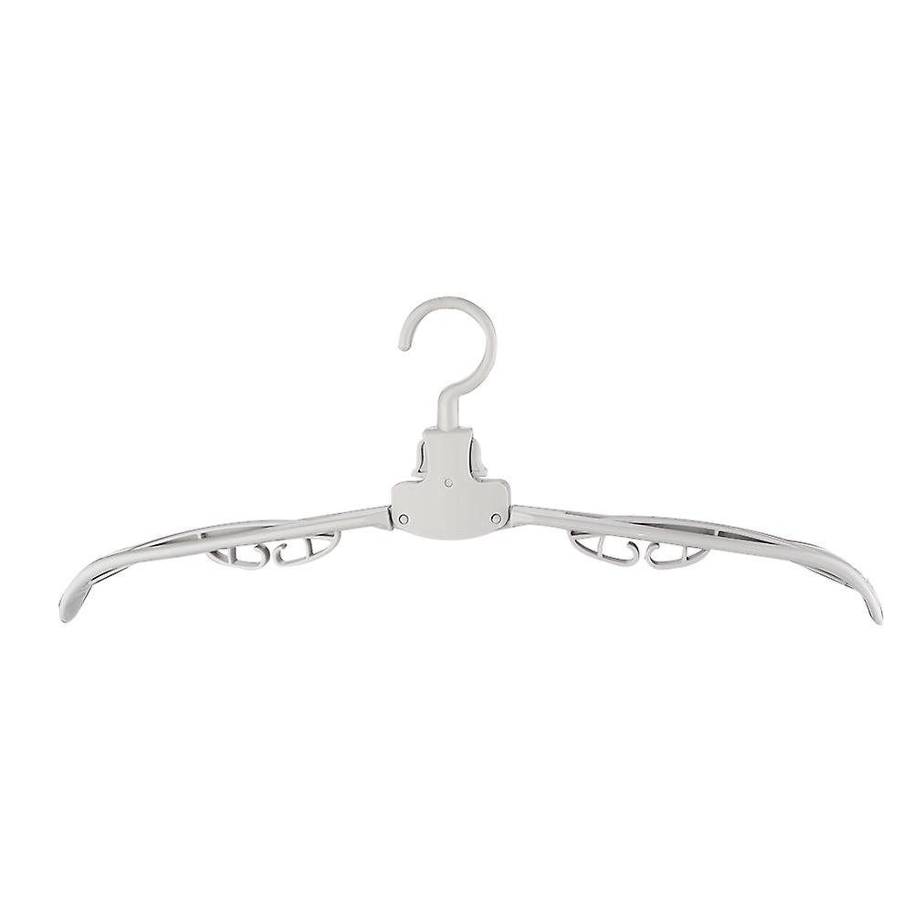 Foldable Hangers Drying Racks Drying Shoes Rack Multi-Function Non-Slip Thickening（Gray）