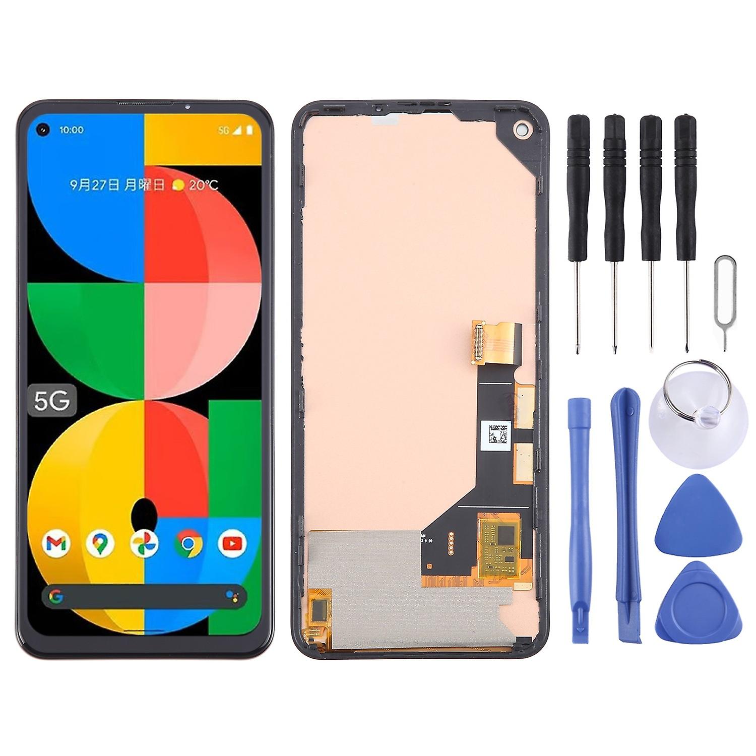 Für Google Pixel 5a 5G LCD-Bildschirm mit Digitizer Full Assembly