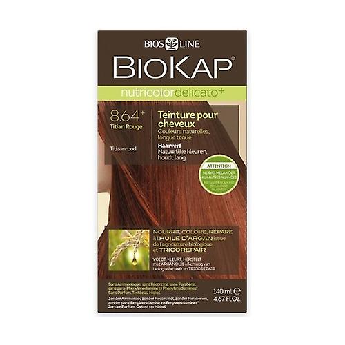 8.64 titian red delicato + stopped reference 140 ml (Bright Red)