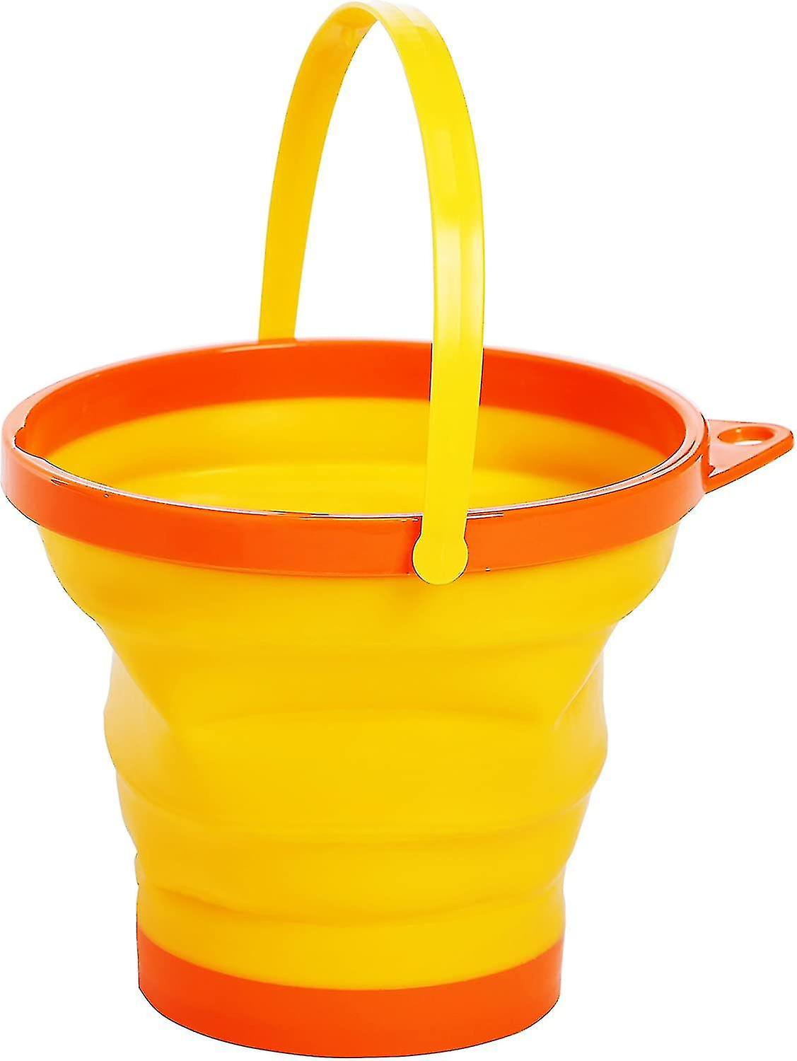 folding Bucket, Foldable And Space-saving Beach And Games Bucket, 20 Cm, 2.5 Liters