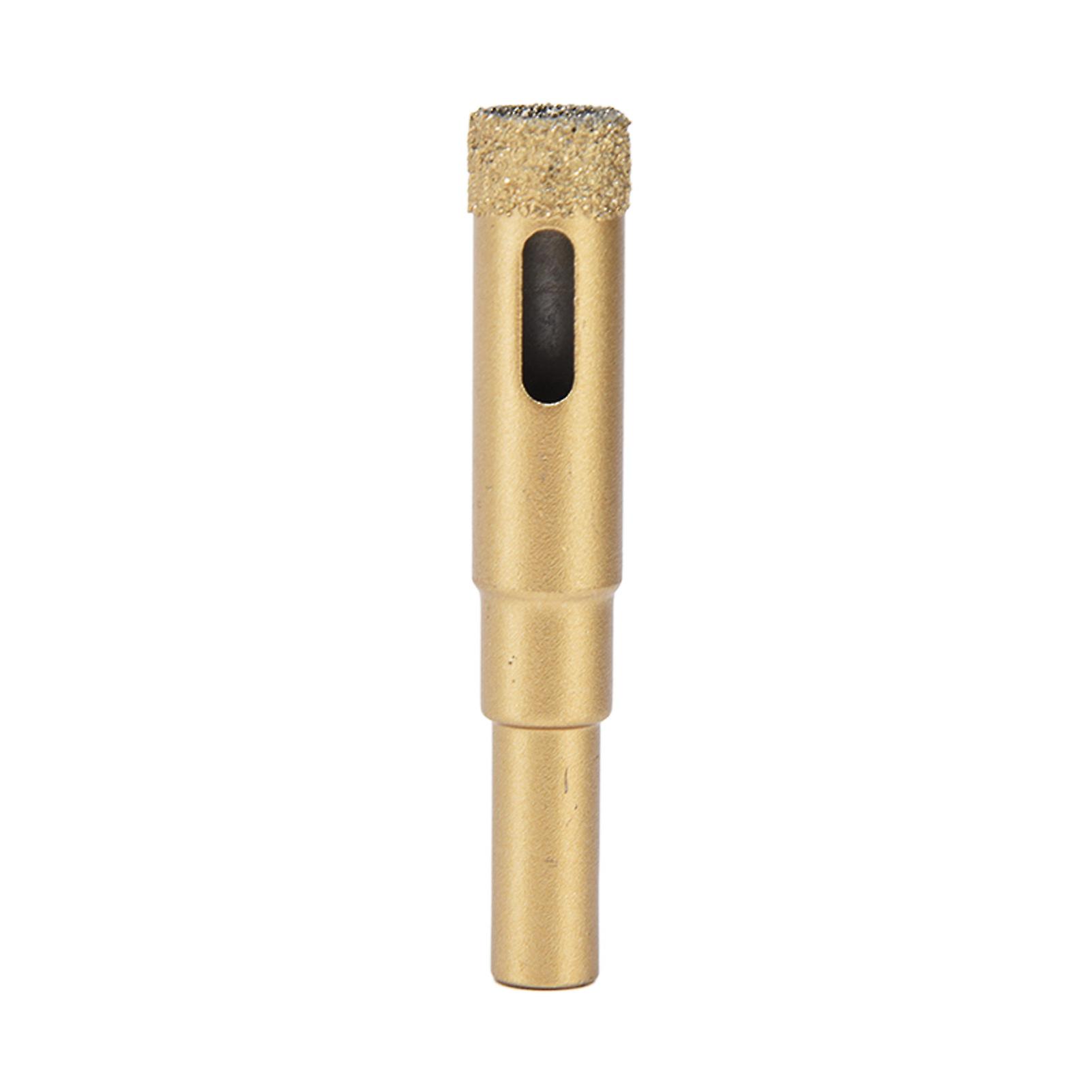 Qukaim Hole Saw Opener Diamond Drill Bit Hole Saw Opener Cutter, 12mm Round Shank, Glass and Granite Drilling Tool, Suitable for Various Drilling