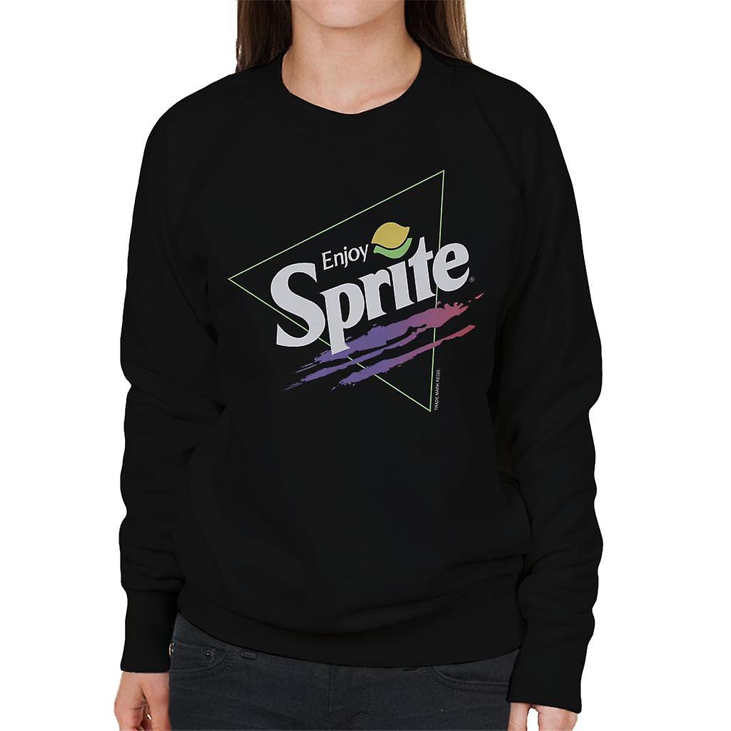 Sprite Enjoy Logo Triangle Aesthetic Women's Sweatshirt
